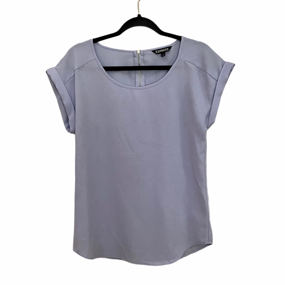 NWOT Express Roll Sleeve Shirt